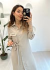 BEJ TRENDY ELBİSE
