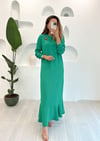 BENETTON BROŞ DETAY ELBİSE