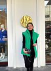 BENETTON İŞLEMELİ ŞİŞME YELEK 