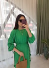 BENETTON KARDON DETAY ELBİSE