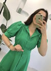 BENETTON KARPUZ KOL ELBİSE 