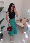 BENETTON LEOPAR DESEN SATEN ETEK