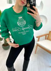 BENETTON PARLAK NAKIŞ KOLEJ SWEAT