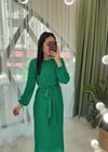 BENETTON PİLİSELİ ELBİSE 