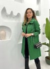 BENETTON STOPERLİ YAKASİ BÜZGÜLÜ KAP