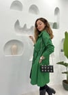 BENETTON STOPERLİ YAKASİ BÜZGÜLÜ KAP
