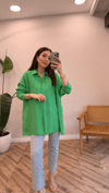 BENETTON YEŞİL 3001 GÖMLEK 
