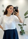 BEYAZ 0098 TAŞLI TSHİRT