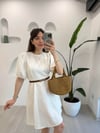 BEYAZ 0197 MİNİ ELBİSE 