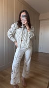 BEYAZ 0960 NAKIŞLI JEAN 