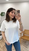 BEYAZ  1128 BASİC TİŞÖRT 