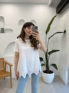 BEYAZ 1260 DANTELLİ TİŞÖRT