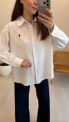 BEYAZ 1750 POPLİN GÖMLEK