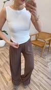 BEYAZ 20868 KAYIK YAKA KOLSUZ CROP