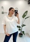 BEYAZ 2299 TAŞLI TSHİRT 
