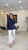 BEYAZ 2328 KEMERLİ PANTOLON 