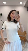 BEYAZ 24126 TRİKO TSHİRT