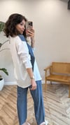 BEYAZ 2937 KOT GARNİLİ TAKIM