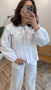 BEYAZ 2975 NAKIŞ DTY GÖMLEK