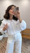 BEYAZ 2975 NAKIŞ DTY GÖMLEK