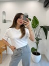 BEYAZ 30312 B.YAKA TSHİRT