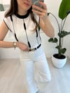BEYAZ 3117 TRİKO BLUZ