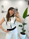 BEYAZ 3117 TRİKO BLUZ
