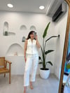 BEYAZ 3132 FERMUARLI YELEK 