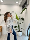 BEYAZ 31811 DESENLİ GÖMLEK 