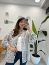 BEYAZ 31811 DESENLİ GÖMLEK 