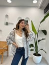 BEYAZ 31811 DESENLİ GÖMLEK 