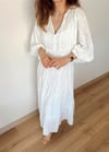 BEYAZ 3287 FİSTO ELBİSE