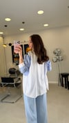 BEYAZ 3430 GARNİLİ GÖMLEK 
