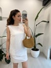 BEYAZ 34794 FİSTOLU ELBİSE 