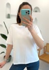 BEYAZ 3683 BASİC TSHIRT 
