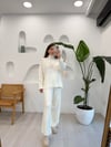 BEYAZ 4426 FİTİLLİ TRİKO TAKIM