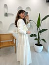 BEYAZ 4775 BRODE GÖMLEK ELBİSE