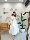 BEYAZ 4775 BRODE GÖMLEK ELBİSE