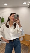 BEYAZ 4943 POPLİN GÖMLEK