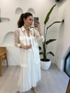 BEYAZ 6291 PİLİSE ETEK 