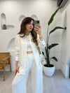 BEYAZ 7146 GÖMLEK PANTOLON TAKIM