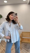 BEYAZ 7970 ÇİZGİLİ GÖMLEK 
