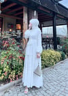 BEYAZ 8049 ELBİSE