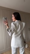 BEYAZ  9452 BLAZER CEKET 
