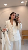 BEYAZ 9721 ŞALLI CEKET 