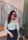 BEYAZ-BENETTON ÇİZGİLİ BASİC TRİKO