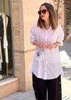 BEYAZ BEYAZÖNÜ ÇITÇITLI PAMUK TUNİK
