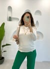 BEYAZ BİSİKLET YAKA TRİKO