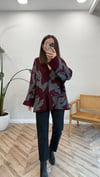 BORDO 1142 DESENLİ HIRKA  