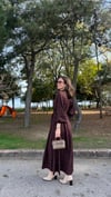 BORDO 1875 KARELİ ELBİSE 